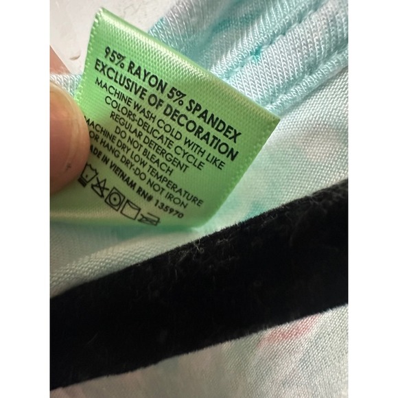 Honeydew Mint Nightgown sleep shirt size small Pajamas tie dye - Picture 4 of 4